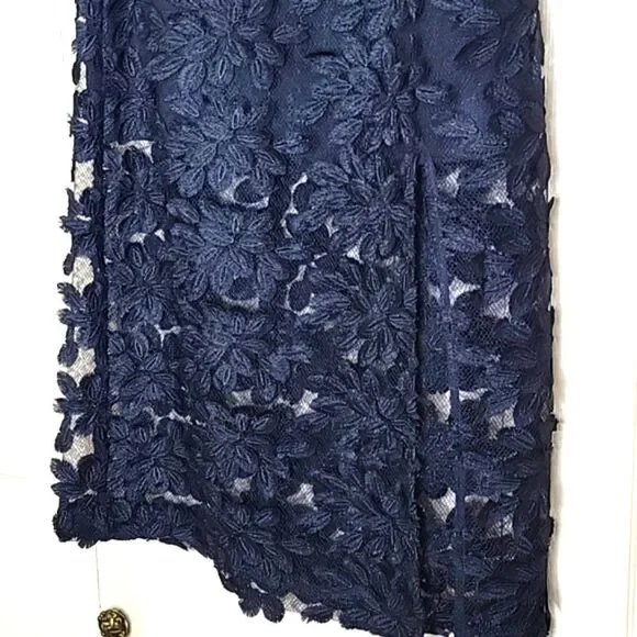 TOPSHOP Black Applique Skirt Size 6 NWT - Picture 2 of 13